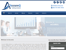 Tablet Screenshot of accureq.com